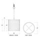 Bramble Customizable Toraja Medium Pendant Lighting -3