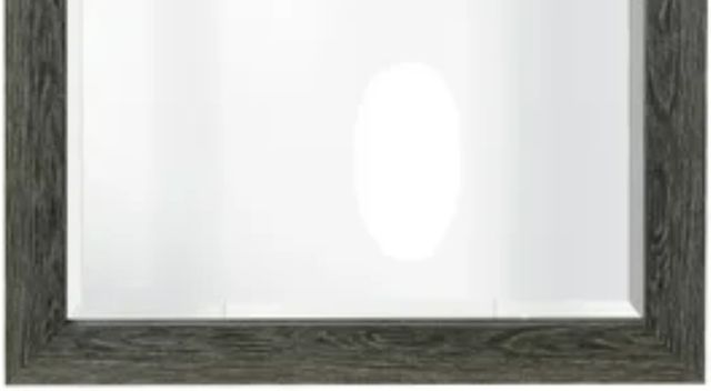 Stylecraft Brown Beveled Framed Wall Mirror-1