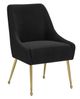 Zuo® Modern Maxine Black/Gold Dining Side Chair-0