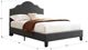 Emerald Home Madison Charcoal Full Upholstered Panel Bed-2