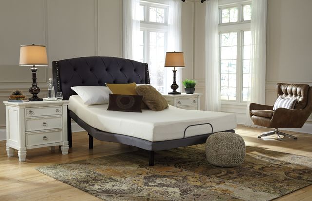 Sierra Sleep® by Ashley® Chime 8" Memory Foam Medium Tight Top Queen Mattress in a Box-11
