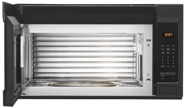 Maytag® 1.9 Cu. Ft. Cast Iron Black Over The Range Microwave-2