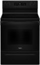Whirlpool® 30" Black Freestanding Electric Range-0