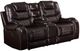ACME Furniture Braylon Brown Manual Motion Loveseat with Console-0