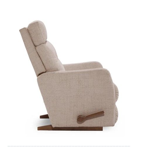 La-Z-Boy® Lennon Bisque Manual Rocking Recliner-2