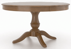 Canadel Customizable Gourmet 54" VS Pedestal Dining Table-0