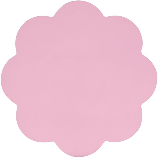 Linon Petunia Pink Side Table-3
