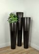 Le Present Duo Black 47.5" Slim Planter-5