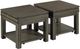 Hammary® Nicolette Hamilton 2-Piece Charcoal Bunching Coffee Table Set-0