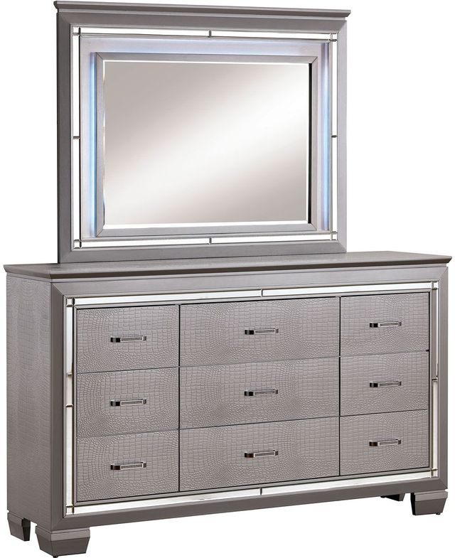Furniture of America® Bellanova Silver Dresser-2