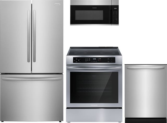 Frigidaire® 4 Piece Stainless Steel Kitchen Package