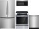 Frigidaire® 4 Piece Stainless Steel Induction Kitchen Package-0