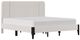 HH2 Home Springlee Oatmeal King Upholstered Platform Bed-0