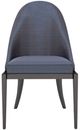 Caracole® Natural Choice Caracole Classic Dark Chocolate/Navy Side Chair-1