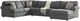 Signature Design by Ashley® Jayceon 3-Piece Steel Right-Arm Facing Sectional and Chaise-0