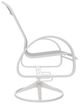 Telescope Casual Aruba Abalone/Snow Aluminum/Fabric Outdoor Sling Swivel Rocker-2