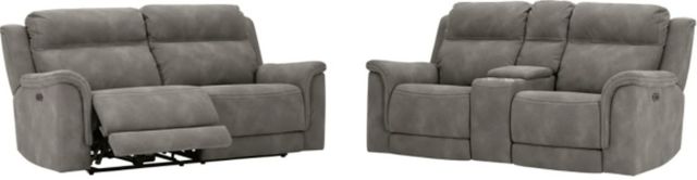 Signature Design by Ashley® Next-Gen 2-Piece Slate Power Reclining Living Room Set-0