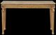 ACME Furniture Daesha Brown Marble Top Sofa Table with Antique Gold Base-1