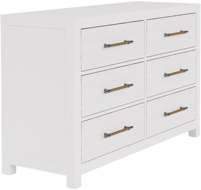 Riverside Furniture Rosalie Small White Caps Dresser-2