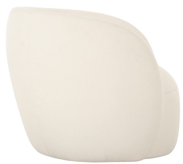 Moe's Home Collection Rae Cream Plastic/Polyester Outdoor Accent Chair-2