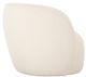 Moe's Home Collection Rae Cream Plastic/Polyester Outdoor Accent Chair-2