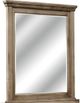The PerfectBalance by Durham Furniture Millcroft Brown Vertical Frame Mirror-0