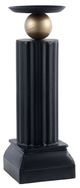 A & B Home Black Iron Classic Candle Holder-0