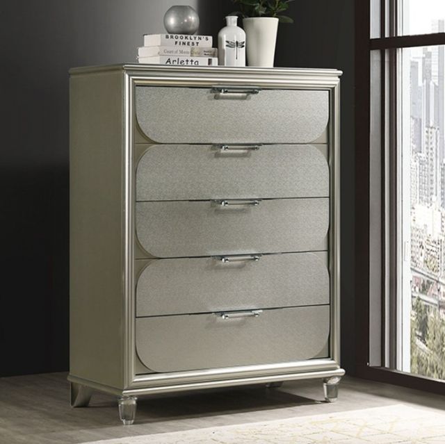 Furniture of America® Sheridan Silver Chest-2