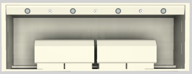 Vent-A-Hood® Designer Series 66" Biscuit Wall Mounted Range Hood-1