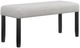 Crown Mark Parkside Dove Dining Bench-0
