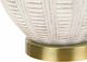 Monarch Specialties Inc. 21"H Cream Resin Table Lamp-3
