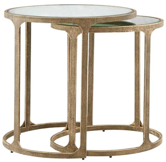 Signature Design by Ashley® Irmaleigh 2-Piece Antique Gold Accent Table Set-4