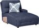 Signature Design by Ashley® Acklen Place 3-Piece Navy Power Reclining Right-Arm Facing Sectional and Chaise-3