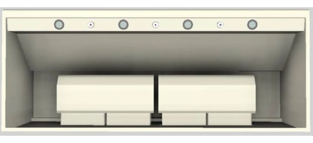 Vent-A-Hood® 60" Biscuit Wall Mounted Range Hood-3