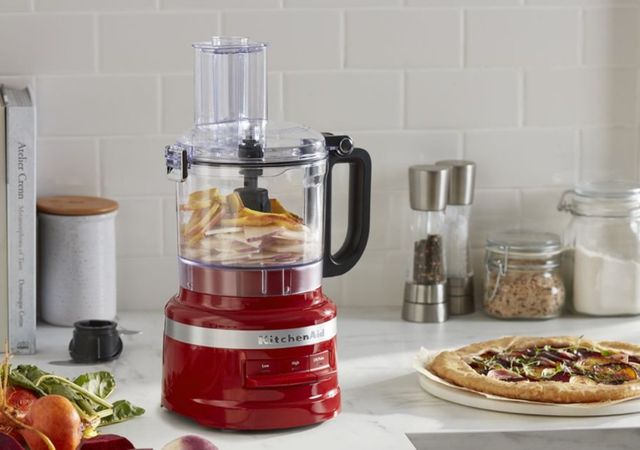 KitchenAid® 7 Cup Empire Red Food Processor-4
