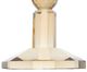 A & B Home Gold Clear Candle Holder-4