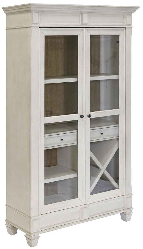 Martin Furniture Hartford Dining Black Display Cabinet-0