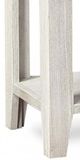 aspenhome® Eastport Drifted White Sofa Table with Brown Top -2