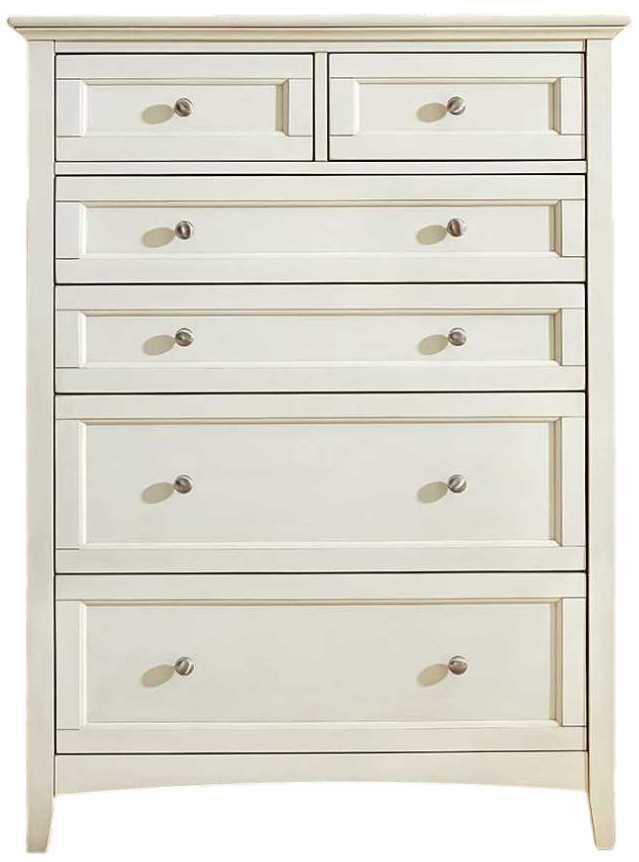 A-America® Northlake White Linen Chest-0