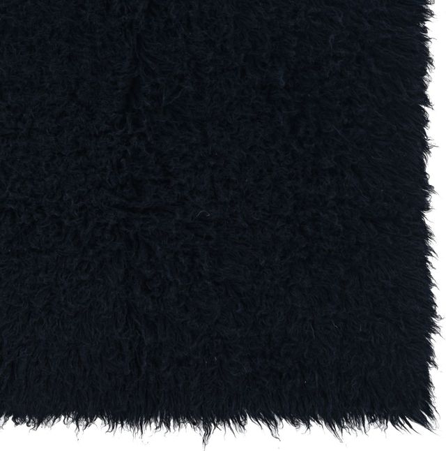 Linon Flokati Black 5'x8' Area Rug-2