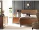 American Drew® AD Modern Synergy Chevron Maple King Bed Package-1
