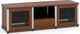 Salamander Designs® Synergy Model 236 AV Cabinet-Dark Cherry/Aluminum-0