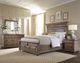 Mavin Customizable Bartlett's Island Queen Panel Bed with Low Footboard-1