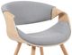 Armen Living Butterfly Gray/Oak Dining Chair-5