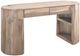 International Furniture Direct Balam Stained White Desk-0