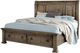 Vaughan-Bassett Rustic Hills Saddle Grey King Storage Footboard-1