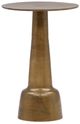 Dovetail Furniture Golbez Antique Brass 19" Side Table-0