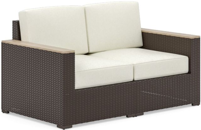 homestyles® Palm Springs Brown Outdoor Loveseat-0
