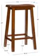 Powell® Beamon Honey Brown Bar Stool-2