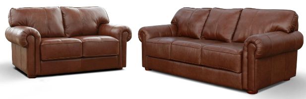 Mazin Furniture Morro Chocolate Brown Loveseat-2